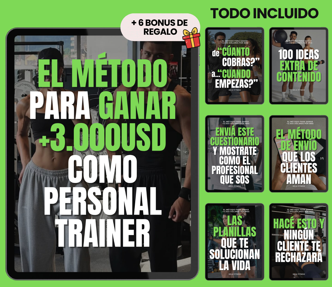 Método para ganar +3.000USD por mes como personal trainer